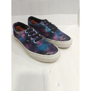 VANS OFF THE WALL US Women 8 Cosmic Galaxy Space Sneakers Skate Shoes